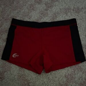 Chassé Red and Black Athletic Shorts